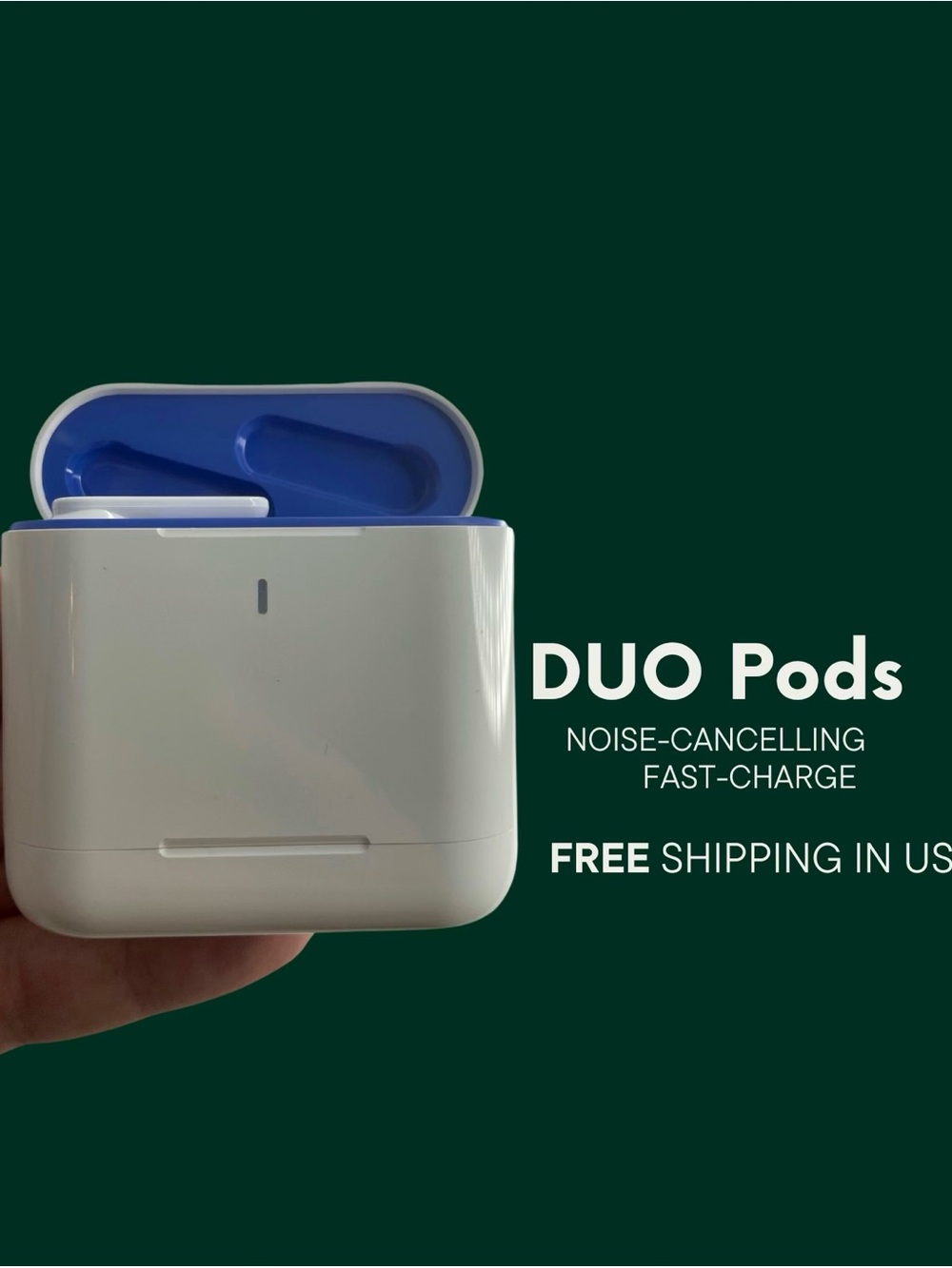 DuoPods noise canceling earbuds